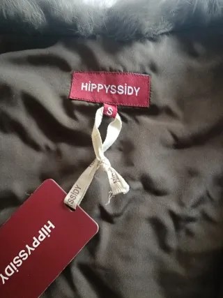 Chaleco de piel marrón