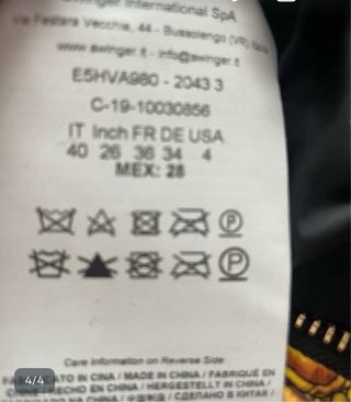 Cazadora Versace Jeans Couture multicolor