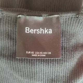 Vestido Bershka Negro Talla XS