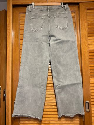 Pantalón ancho mujer T-42 verde