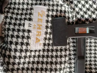 Falda Vichy Talla 44/XL Adorno Delantero