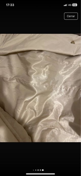 Gabardina Mango Beige sin cinturón