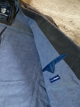 Blazer Americana Pana Gris Sweetwear Made in UK