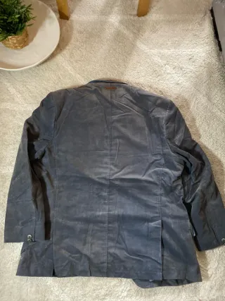 Blazer Americana Pana Gris Sweetwear Made in UK