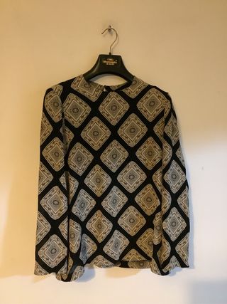 Camicia donna fantasia rombi