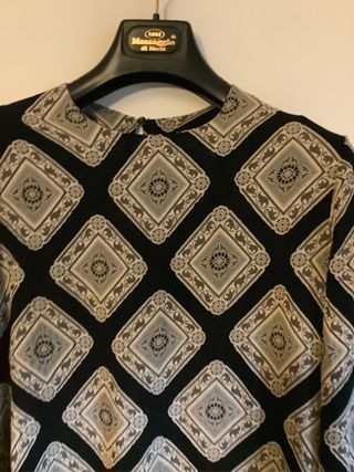 Camicia donna fantasia rombi