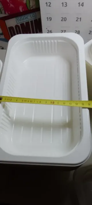 Bandejas de plástico apilables