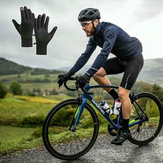 Guantes térmicos impermeables para pantalla táctil L