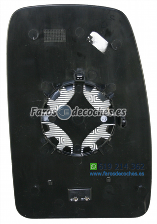 Cristal Espejo Retrovisor Izquierdo Convexo Térmi