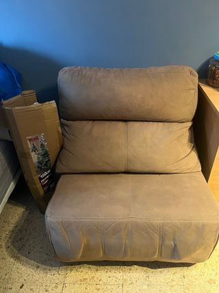 MODULO chaise longue beige electrico