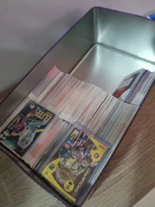 Caja 200 cromos fútbol