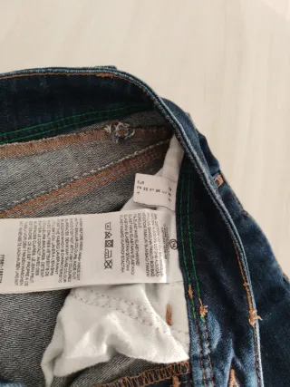 Pantalón vaquero mujer azul