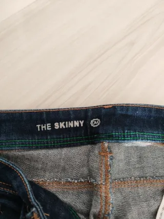 Pantalón vaquero mujer azul