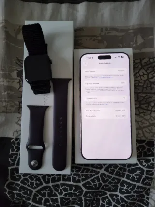 iPhone 16 Pro Max 256GB + Apple Watch 10 46mm