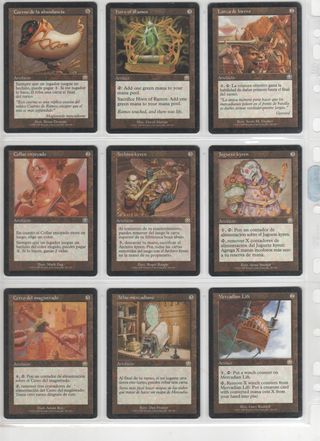 MAGIC THE GATHERING MÁSCARAS DE MERCADIA COMPLETA