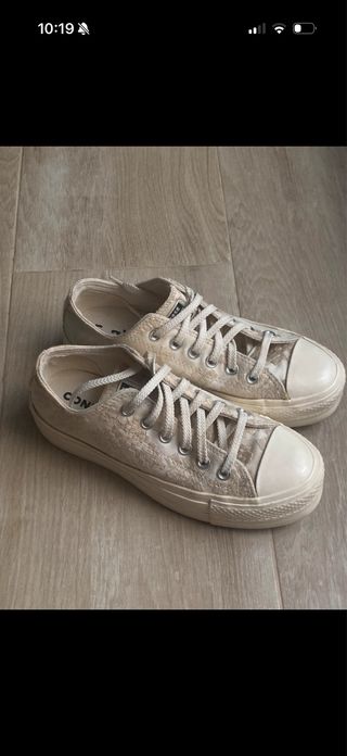 Zapatillas Converse Beige