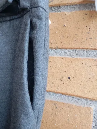 Pantalones lana pinza Massimo Dutti grises