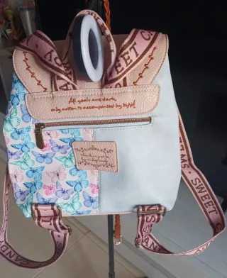 Mochila Sweet Candy Rosa y Azul