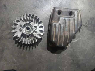 Volante y escape Stihl FS 550