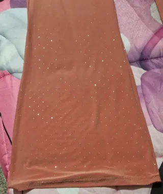 Completo donna rosa glitter