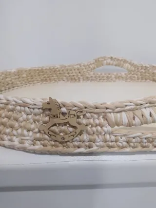 Fasciatoio neonato fatto a mano