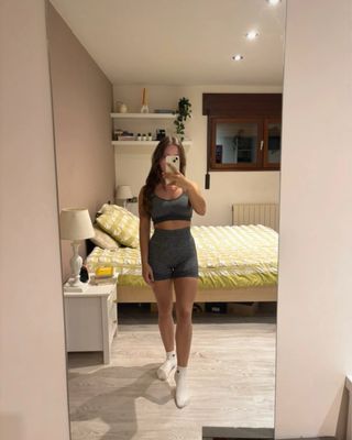 Conjunto deportivo corto gimnasio