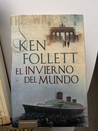 Tres libros Ken follet