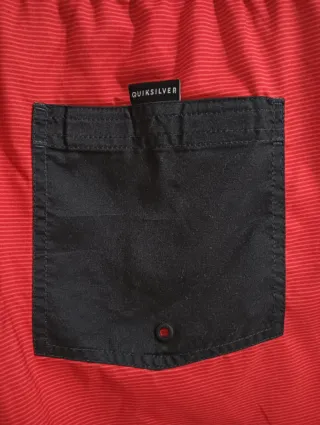 Bañador Quiksilver Rojo