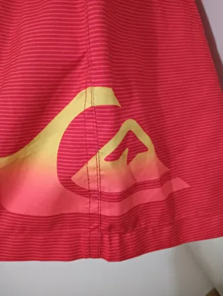 Bañador Quiksilver Rojo