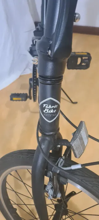 Bicicleta Plegable Fabrik Bike Negra