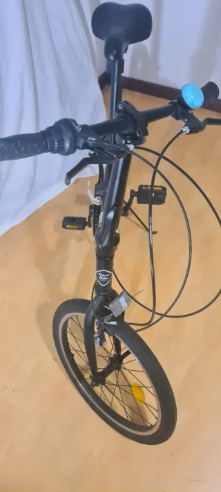 Bicicleta Plegable Fabrik Bike Negra