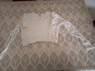 Camisa blanca de estrellas Noon