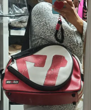 Paletero bolso de pádel Idawen estilo vintage