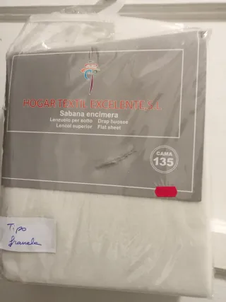 Sábana bajera 1.35.Nueva