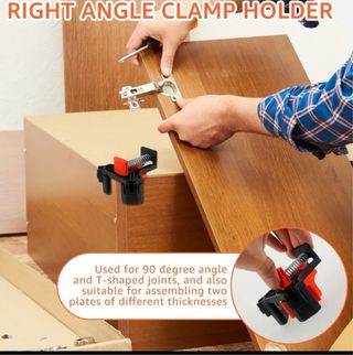 4 Sargentos Esquina 90° Carpintería reaurilizables