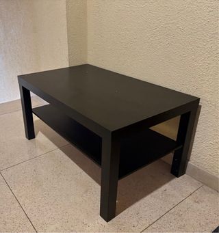 Mesa auxiliar negra