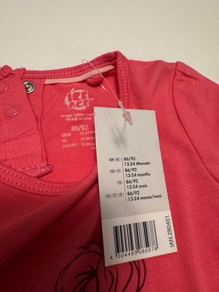 Maglietta bambina Disney Era Glaciale Ice Age