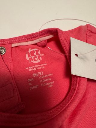 Maglietta bambina Disney Era Glaciale Ice Age