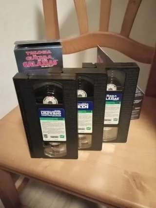 Trilogía La Guerra de las Galaxias VHS