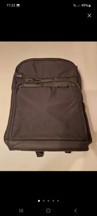 Mochila Samsonite Mysight Negra y Gris