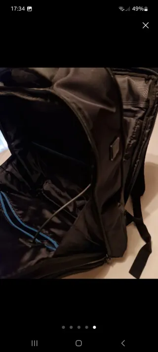 Mochila Samsonite Mysight Negra y Gris