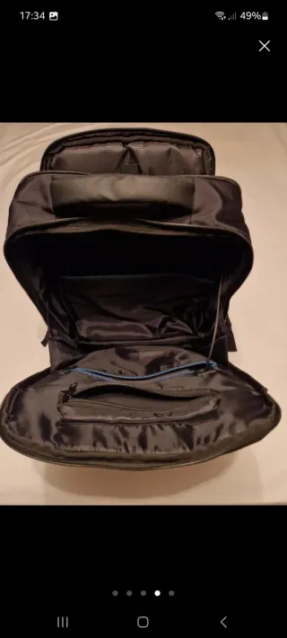 Mochila Samsonite Mysight Negra y Gris