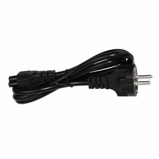 Cable de alimentación Schuko C5 UE de 3 clavijas, cable C5