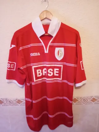 Camiseta Diadora Fútbol Roja y Blanca