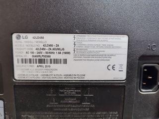 TV LG 42 Full HD Modelo LG42LD450