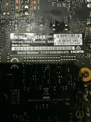 EVGA GeForce RTX 2060 Tarjeta Gráfica