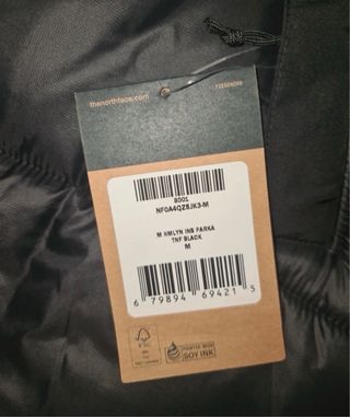 The North Face Himalayan ins parka tnf black M