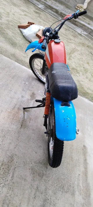 Moto Cross Clásica Manual