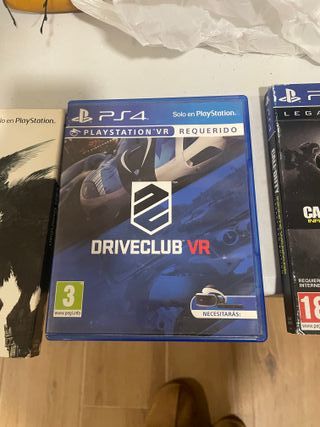 DRIVECLUB VR PS4