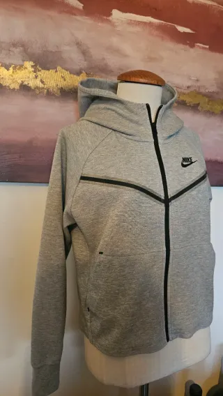 Sudadera Nike Gris Mujer